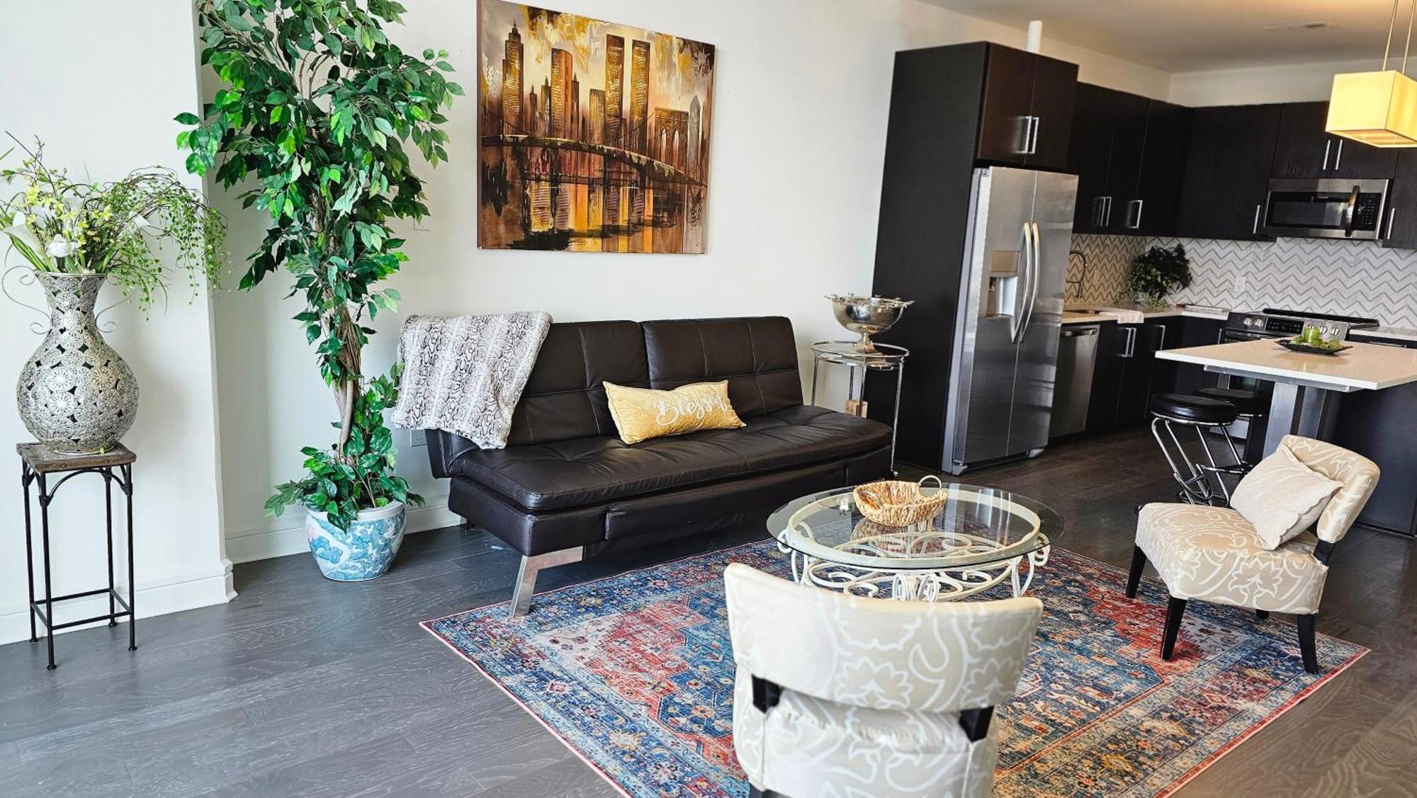 휴스턴 Luxury Highrise In Midtown - Skyline Views And Chic Decor 아파트 외부 사진
